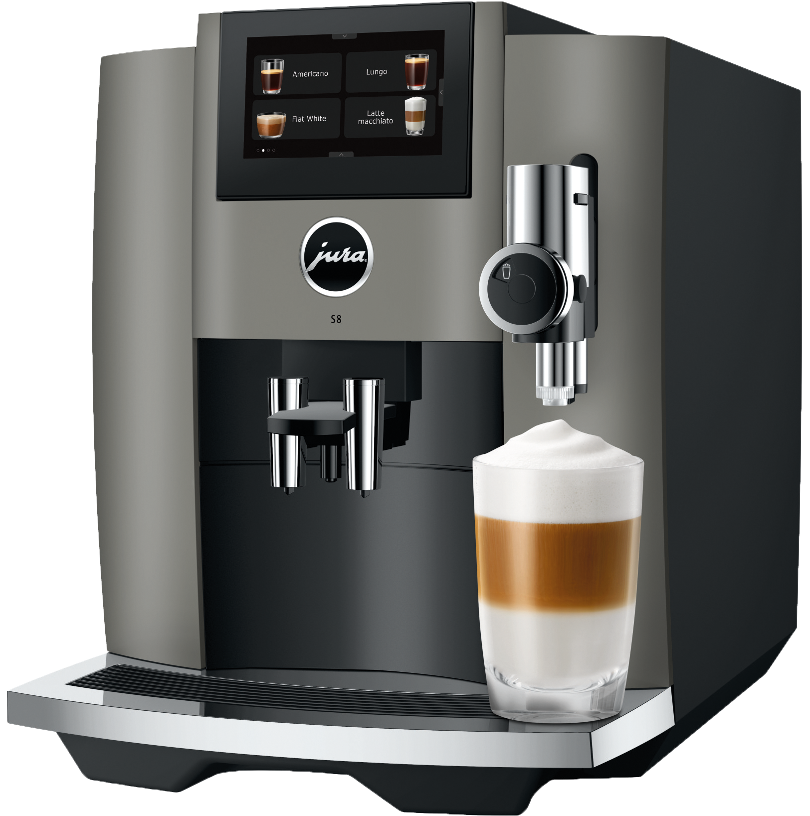 S8 Dark Inox (EB) Vorführgerät mit 24 Monaten Garantie