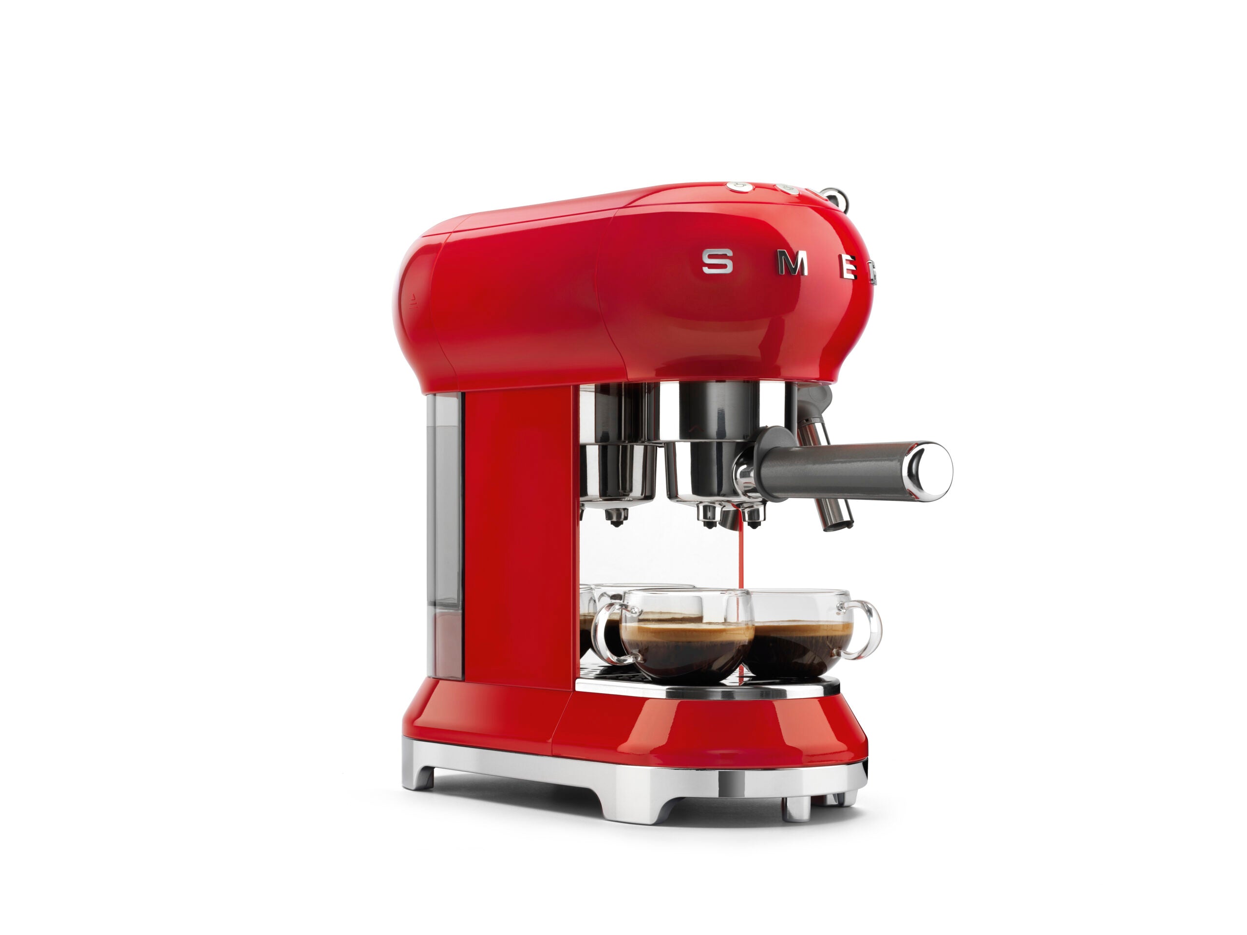 SMEG Siebträger Rot ECF01RDEU inkl. 5 Jahre Garantie