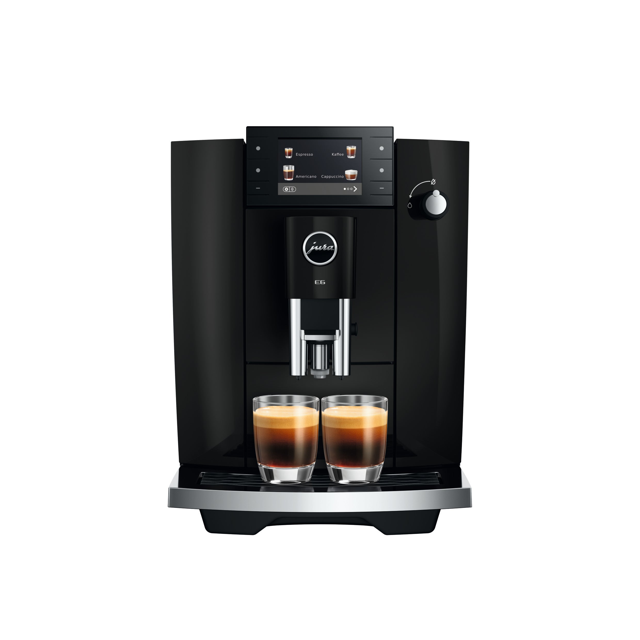 JURA E6 Piano Black (ED) 15642 mit 5 Jahren Garantie