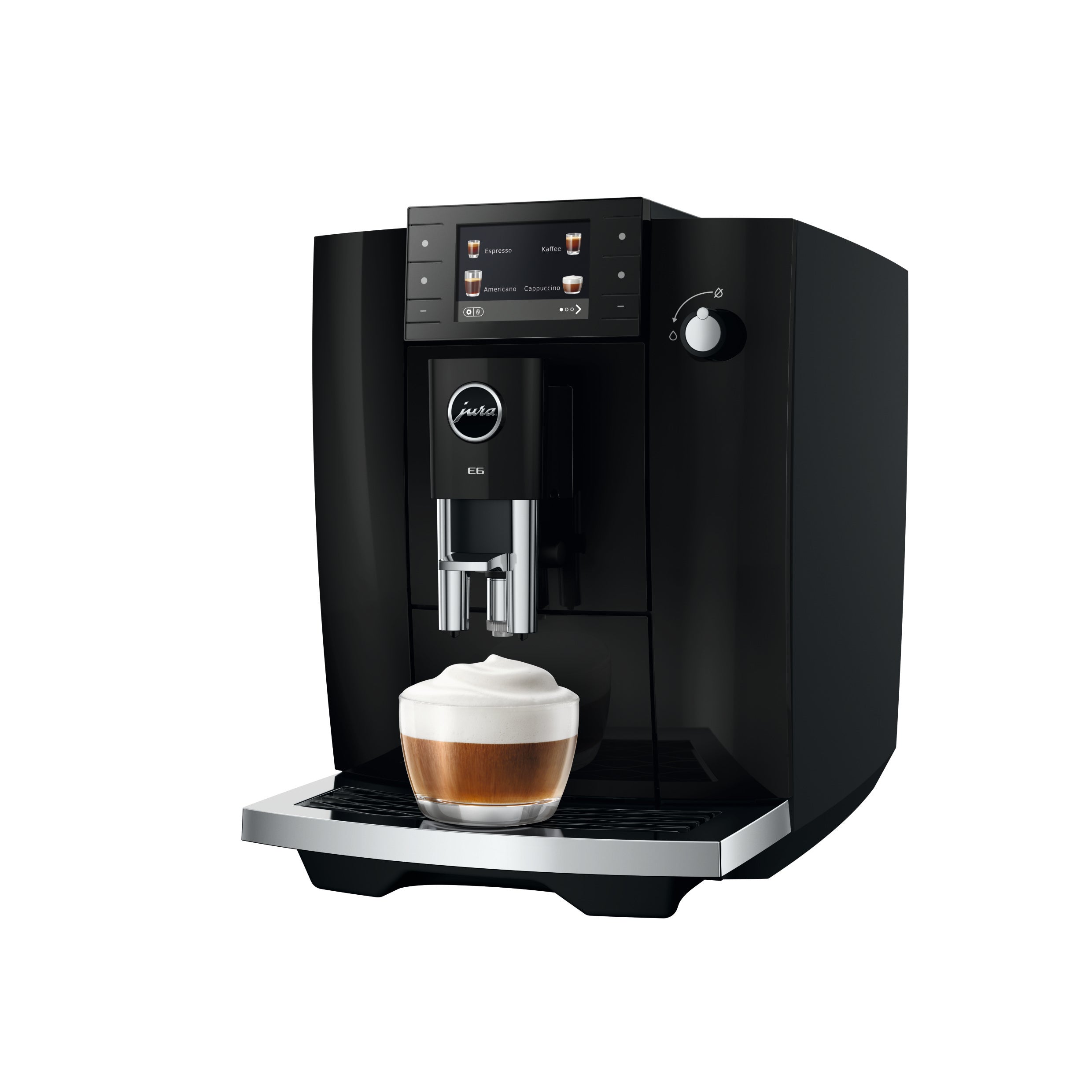 JURA E6 Piano Black (ED) 15642 mit 5 Jahren Garantie
