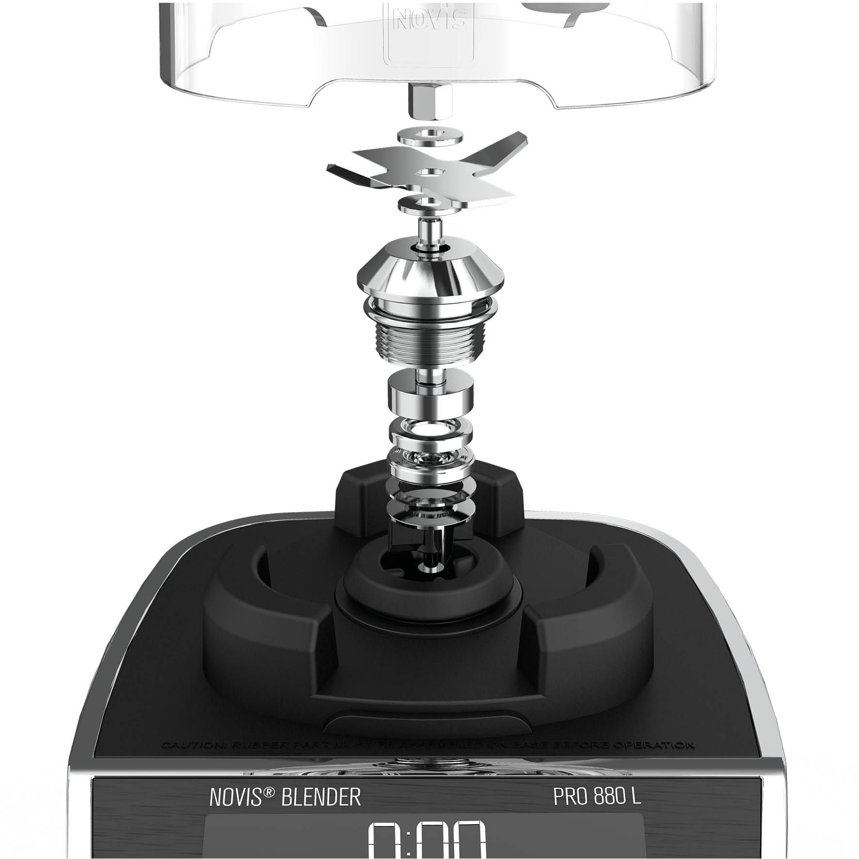 Novis Standmixer ProBlender 880L Schwarz matt