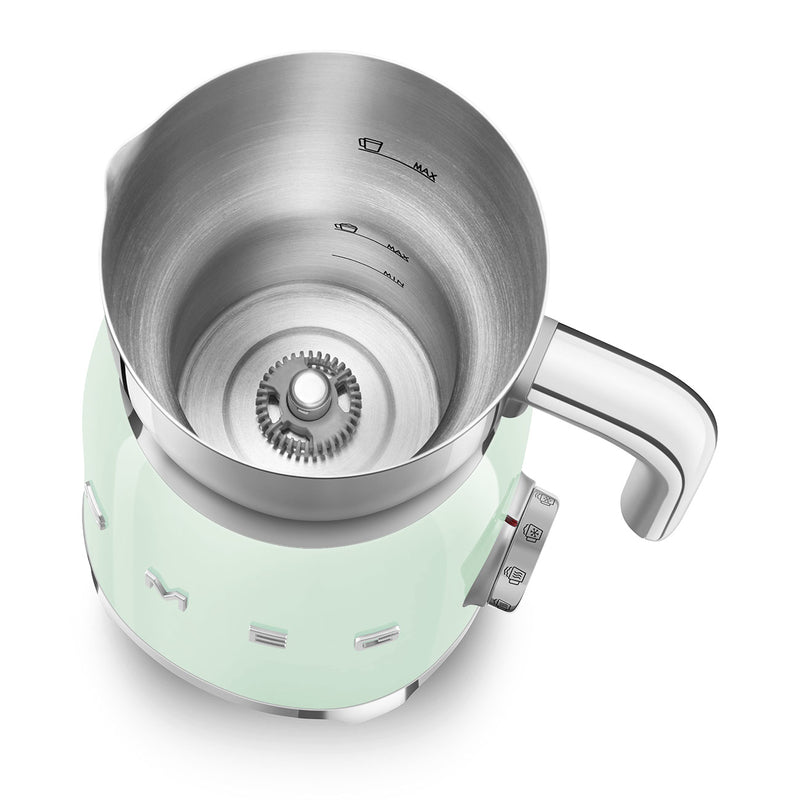 SMEG Milchaufschäumer Pastell Grün MFF11PGEU