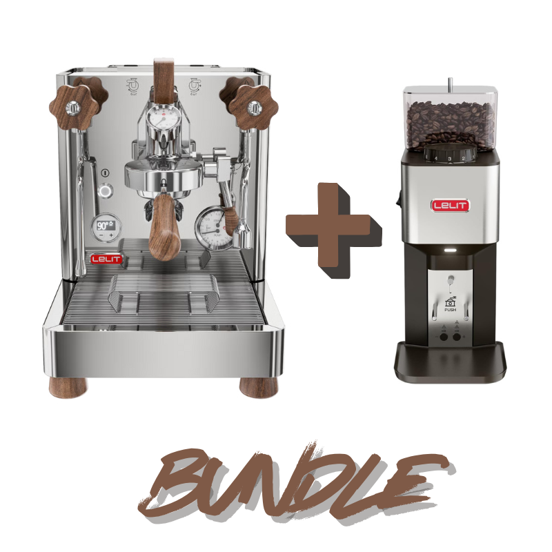 Bundel: Lelit Bianca PL162T Espressomaschine Version 3 & Lelit PL71 Mühle