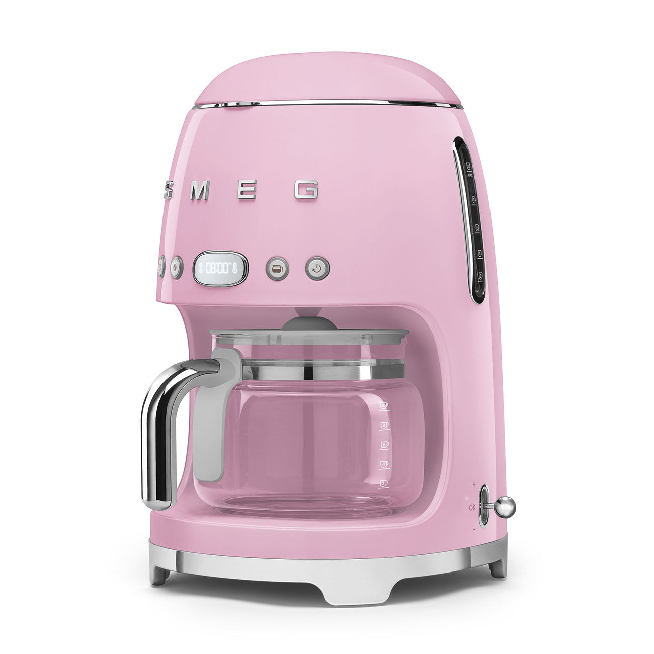 SMEG Kaffeemaschine Cadillac Pink DCF02PKEU
