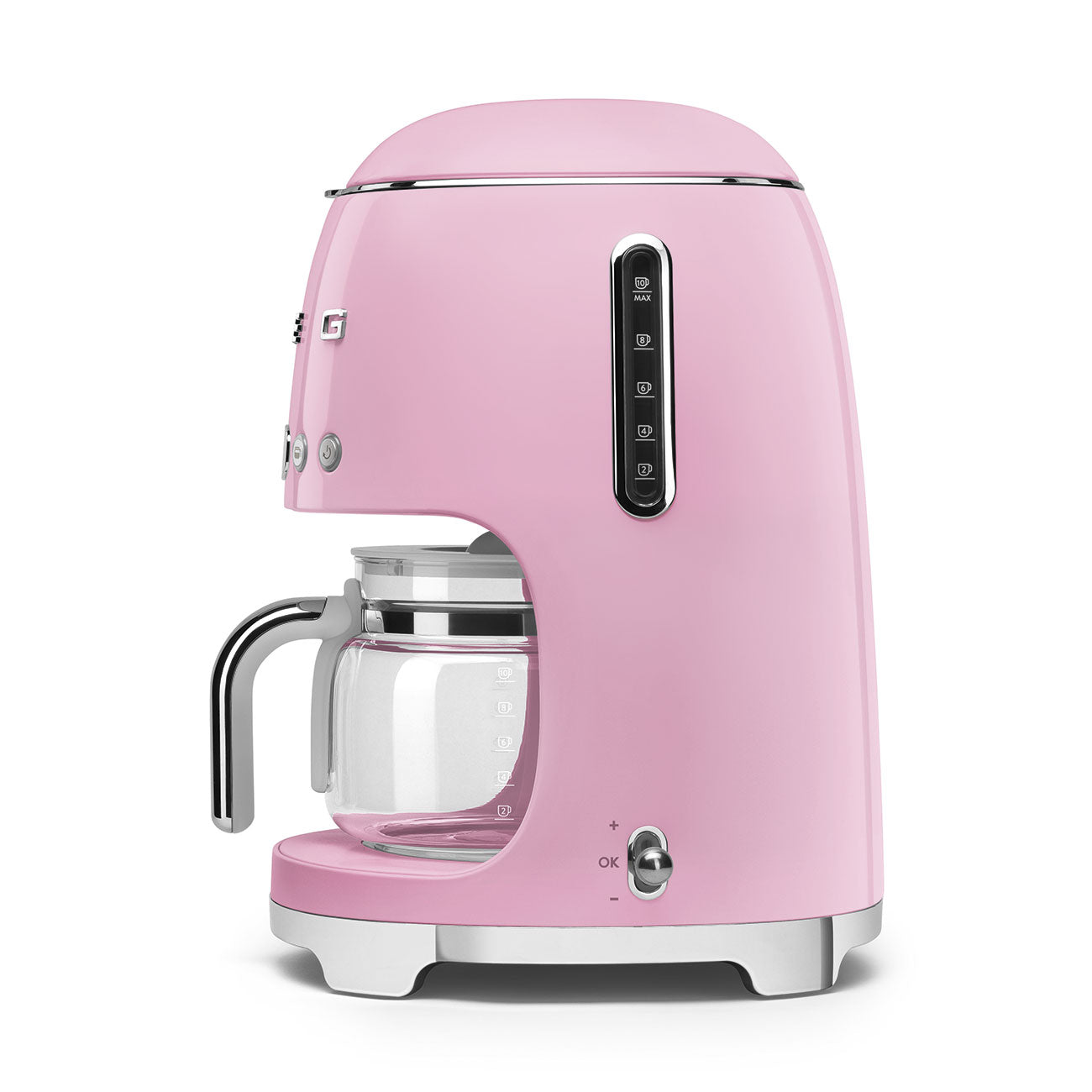 SMEG Kaffeemaschine Cadillac Pink DCF02PKEU