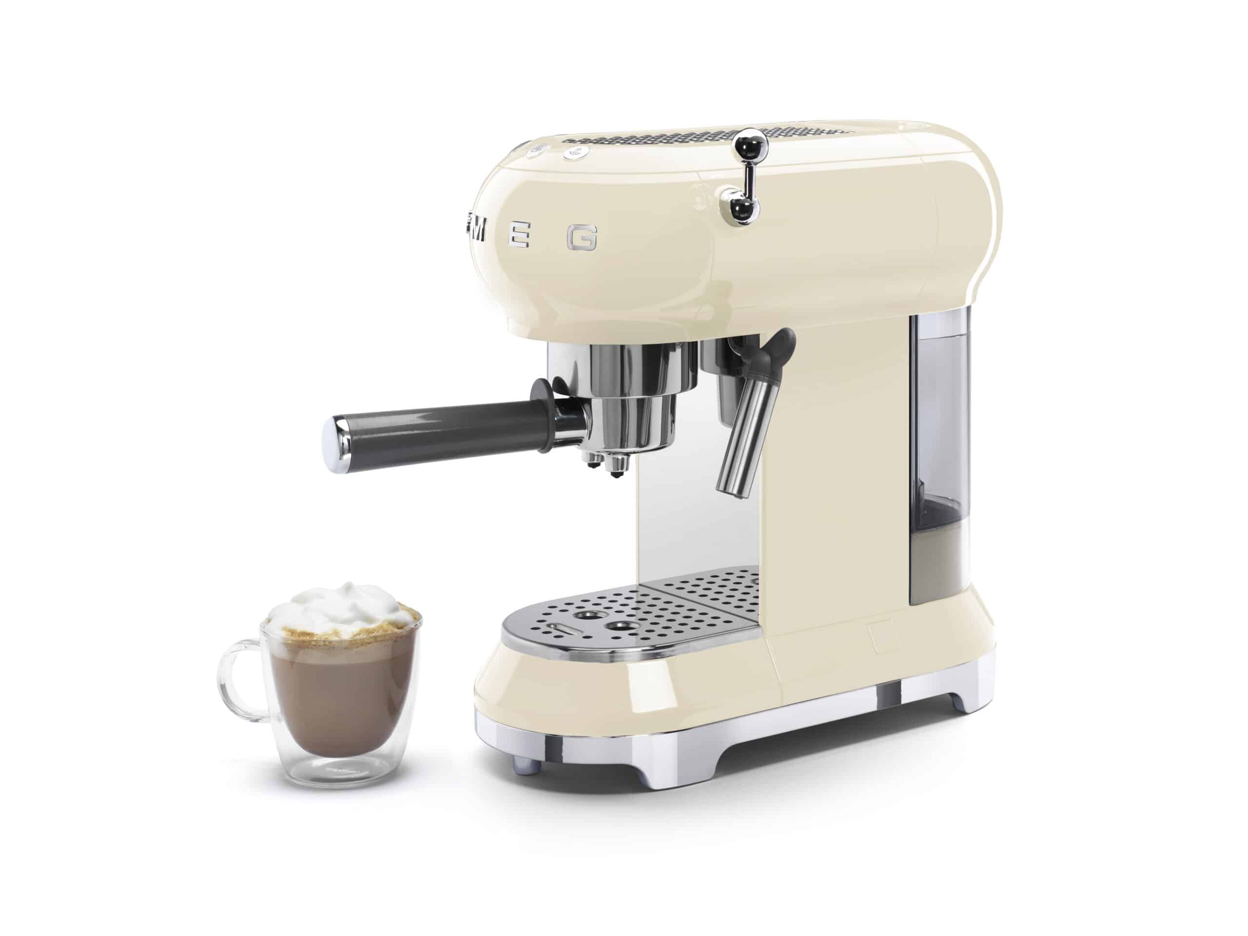 SMEG Siebträger Creme ECF01CREU inkl. 5 Jahre Garantie