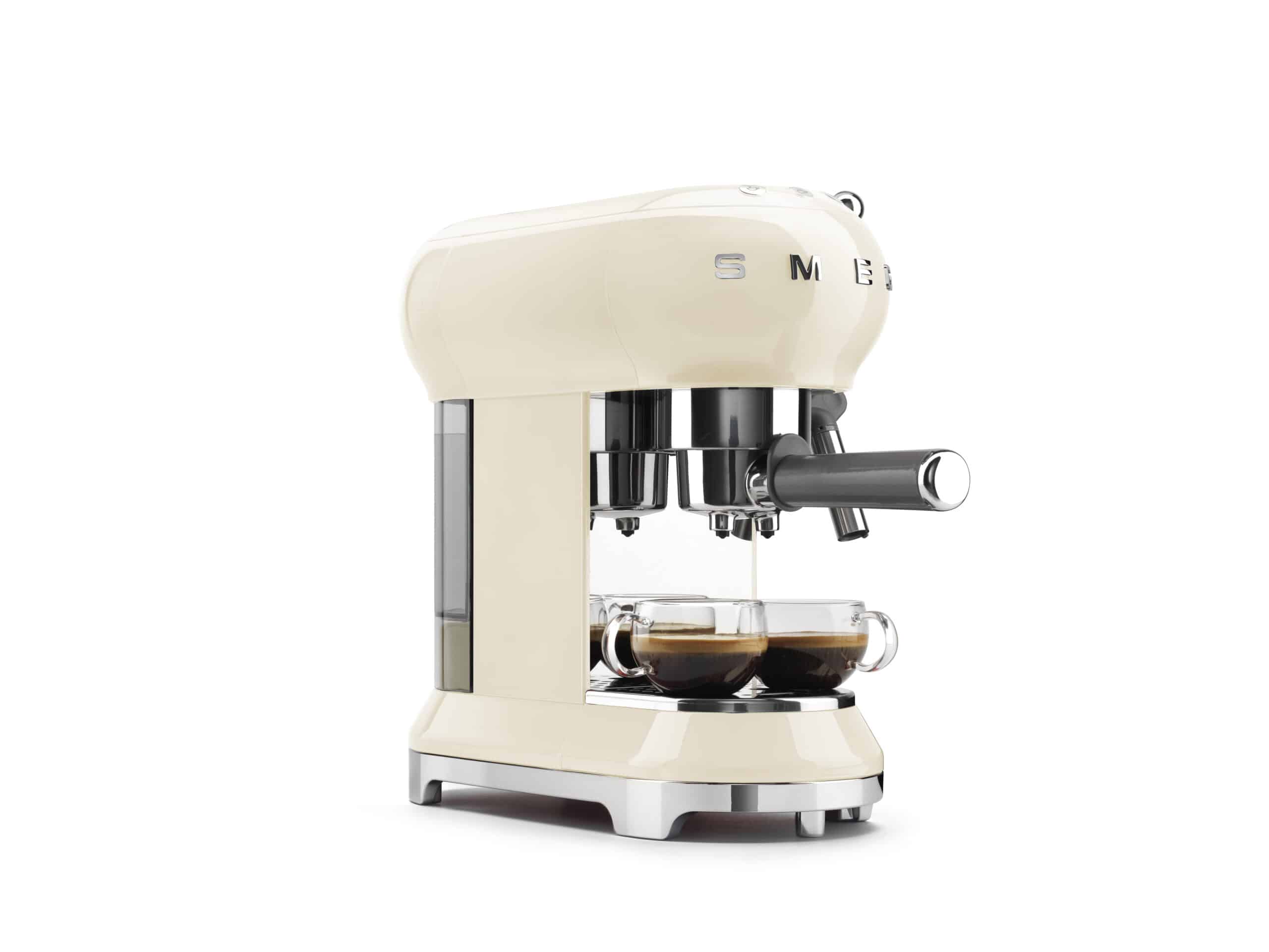 SMEG Siebträger Creme ECF01CREU inkl. 5 Jahre Garantie