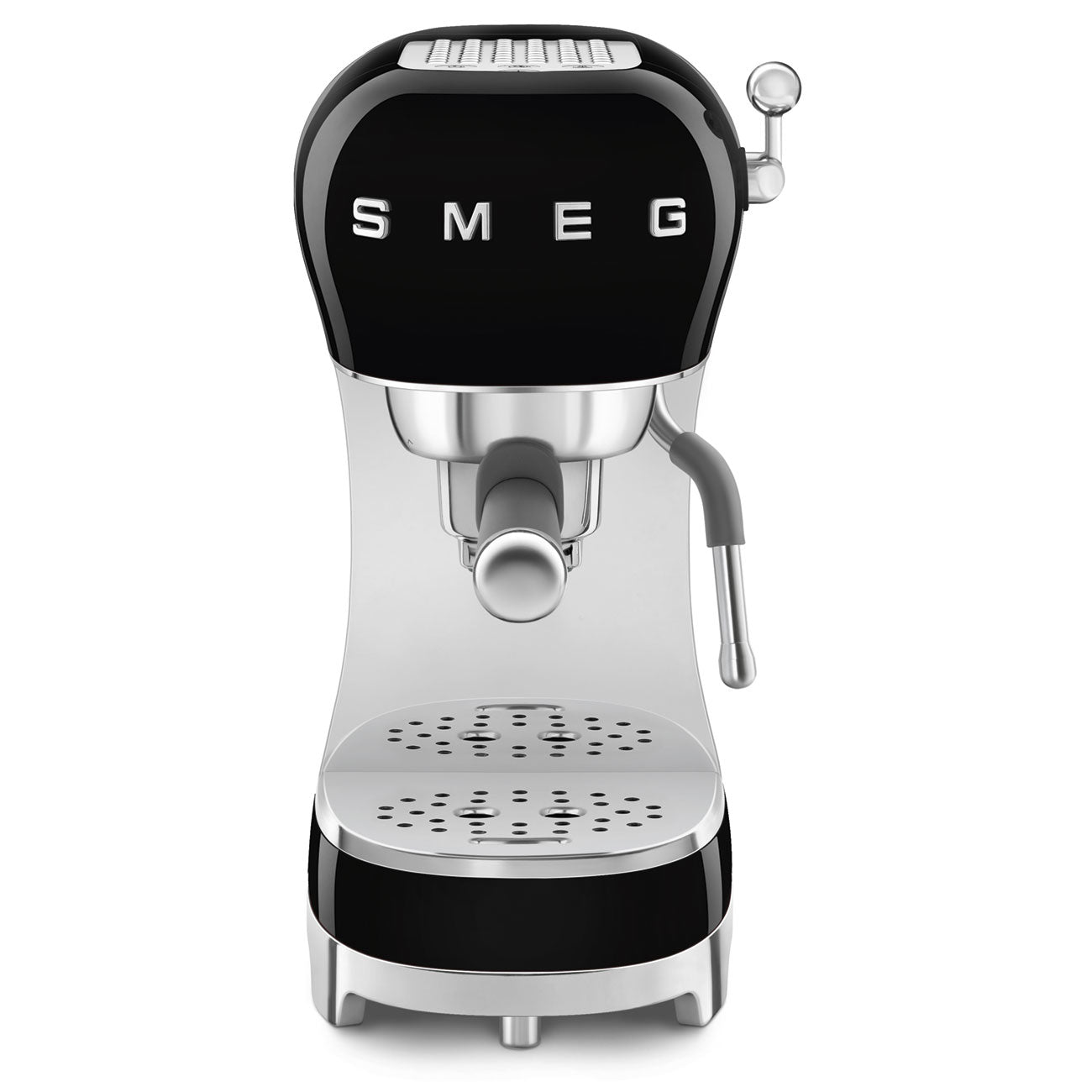 SMEG Siebträger Schwarz ECF02BLEU inkl. 5 Jahre Garantie