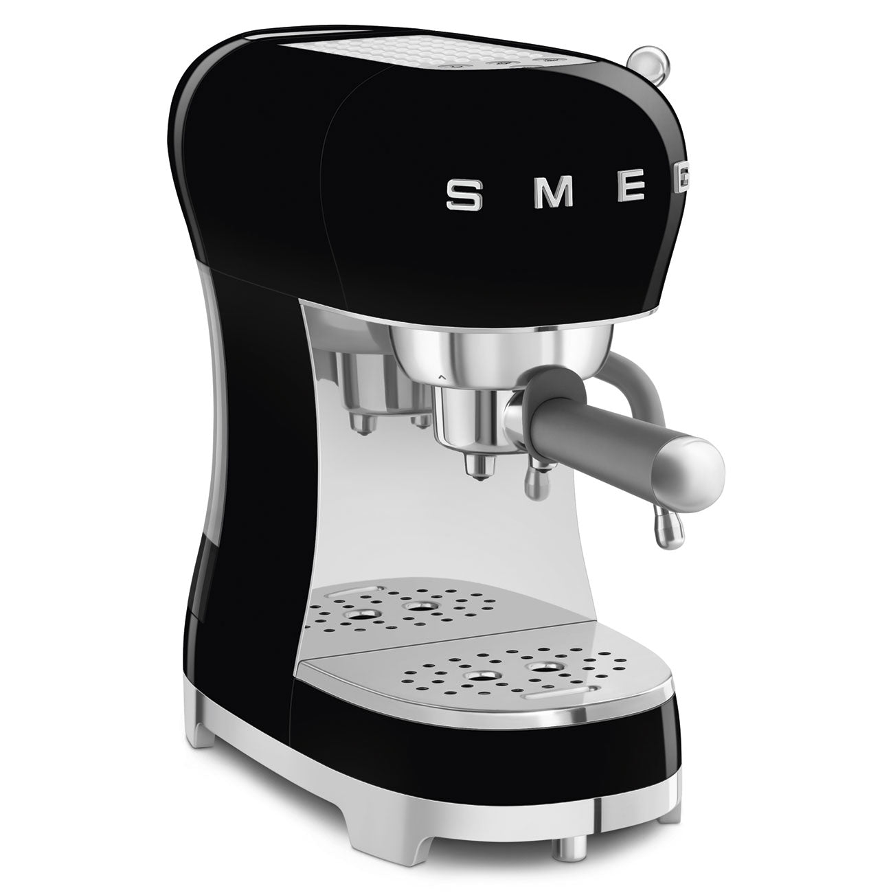 SMEG Siebträger Schwarz ECF02BLEU inkl. 5 Jahre Garantie