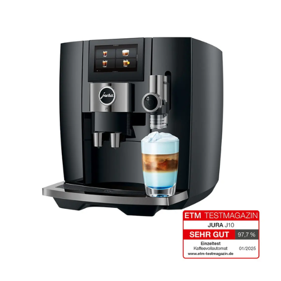 Jura J10 Piano Black (EA) 15562 mit 5 Jahren Garantie