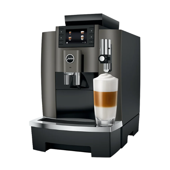 Jura W8 Dark Inox (EA) 15550- inkl. 5 Jahren Garantie