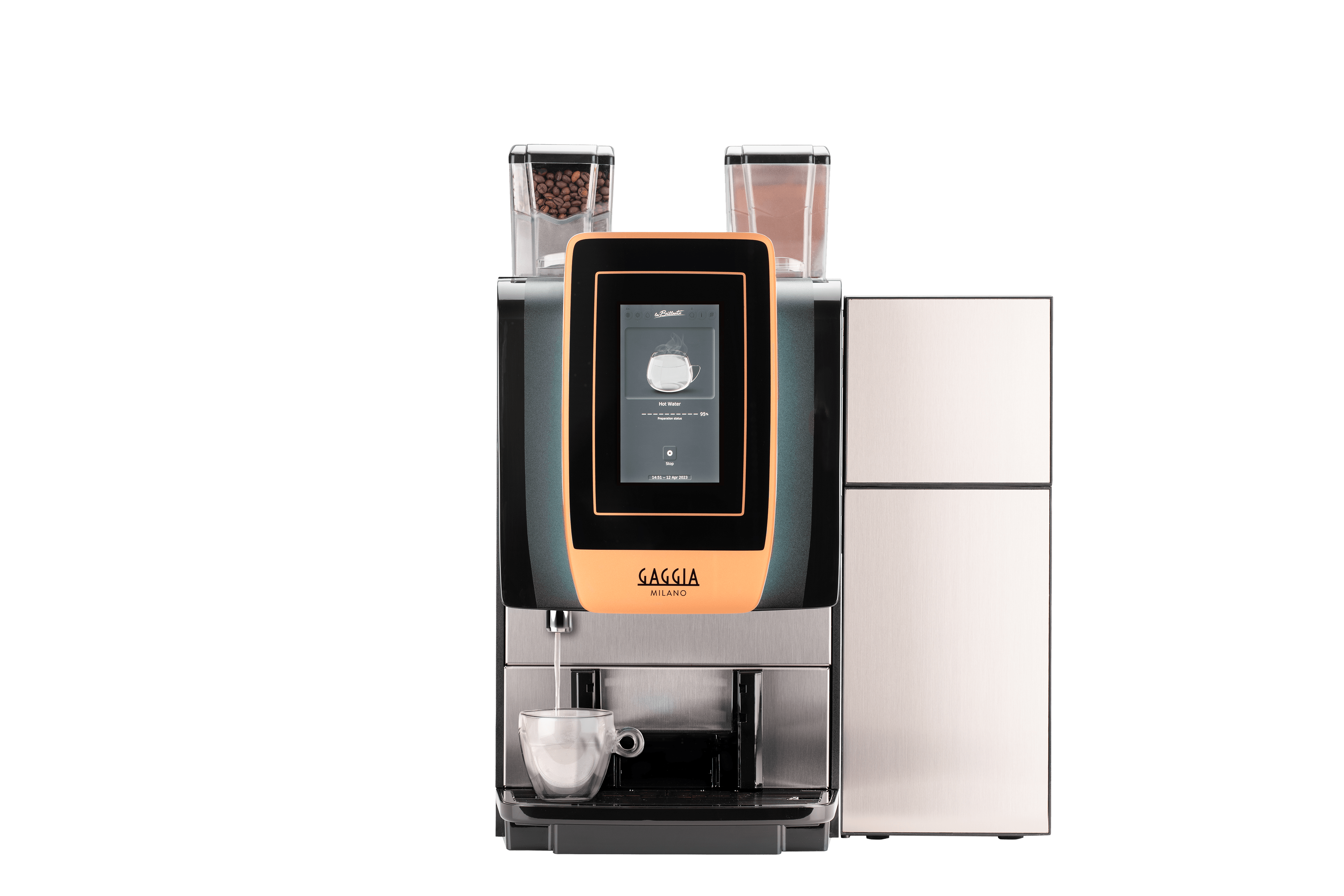 Gaggia LA BRILLANTE ES IN FM mit Heiswasser