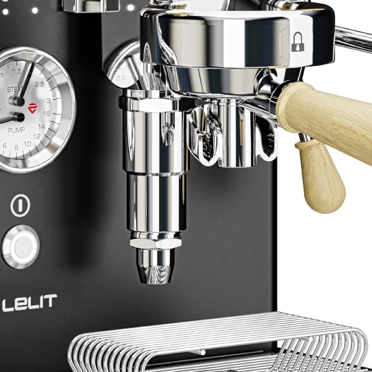 Lelit MaraX PL62X-EUCB - Schwarz - Espressomaschine Siebträger