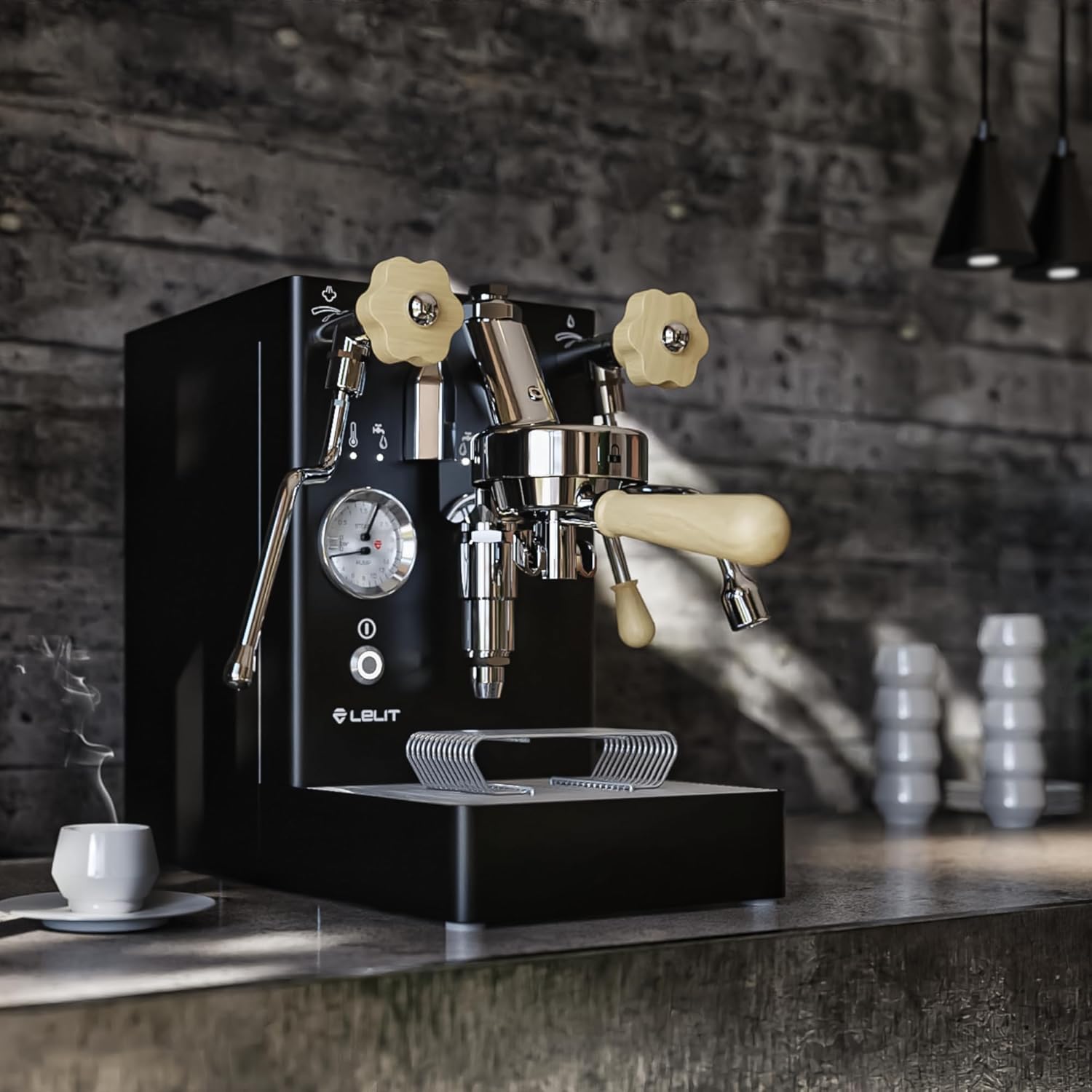 Lelit MaraX PL62X-EUCB - Schwarz - Espressomaschine Siebträger