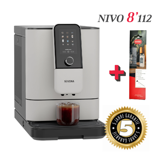 NIVONA NIVO 8112 Cremeweiß Chilled Brew - mit 5 Jahren Herstellergarantie