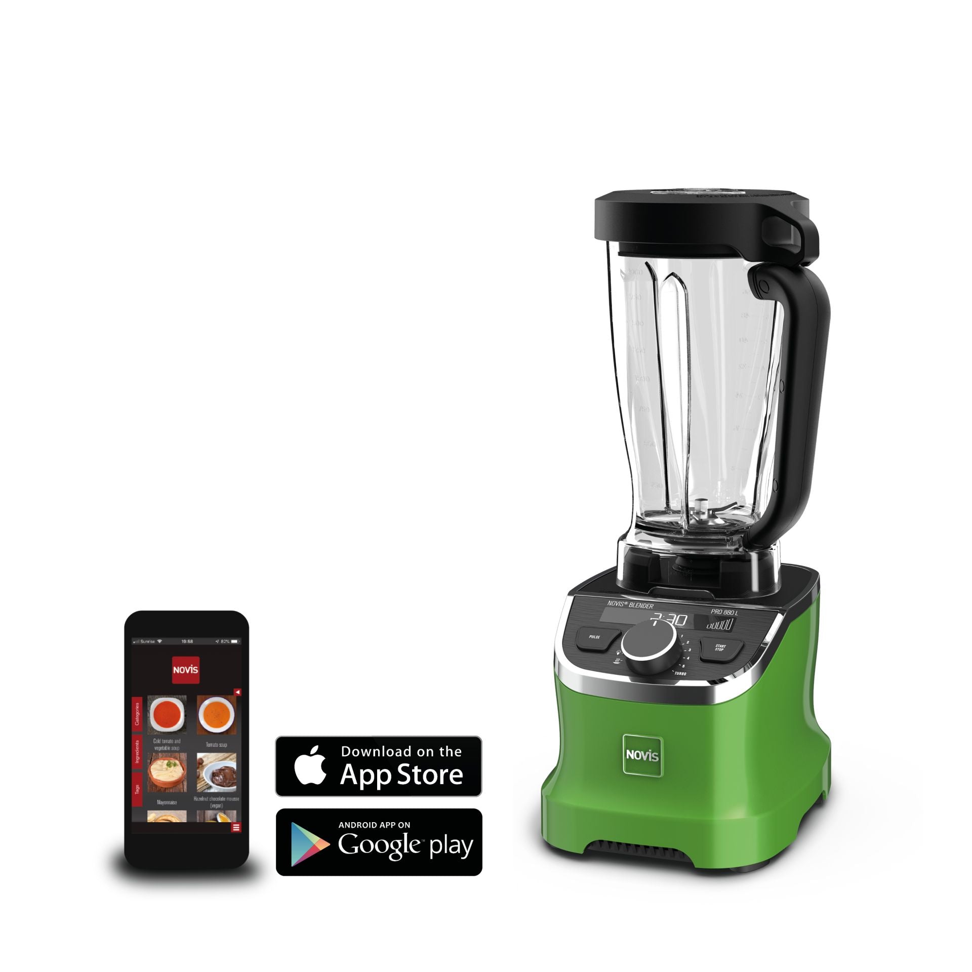 Novis Standmixer ProBlender 880L Grün