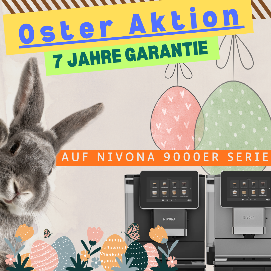 7 Jahre Garantie auf NIVONA