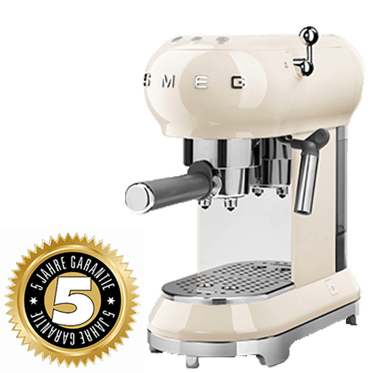 SMEG Siebträger Creme ECF01CREU inkl. 5 Jahre Garantie