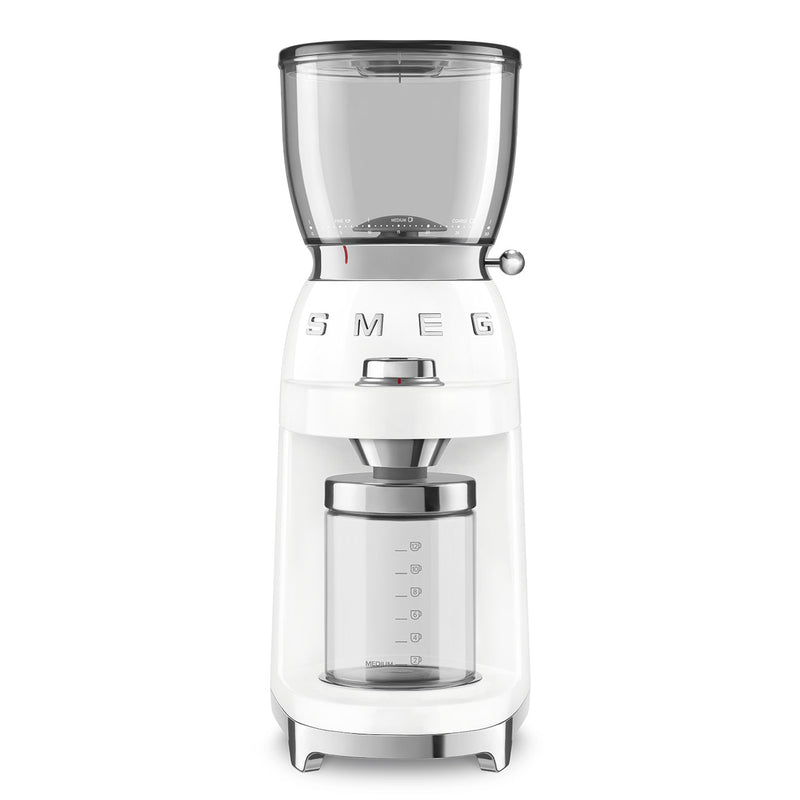 Smeg Kaffeemühle CGF01WHEU Weiss