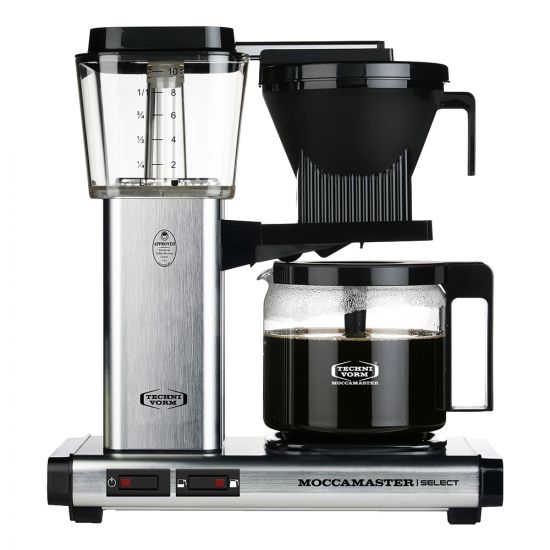 Moccamaster KBG Select Brushed Aluminium 53979 inkl. 5 Jahre Garantie