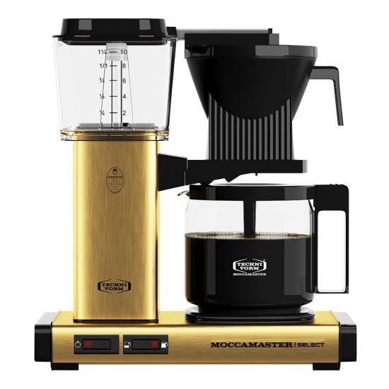 Moccamaster KBG Select Brushed Brass 53972 inkl. 5 Jahre Garantie