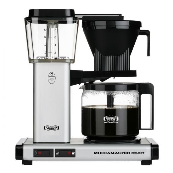 Moccamaster KBG Select Matt Silver 53982 inkl. 5 Jahre Garantie