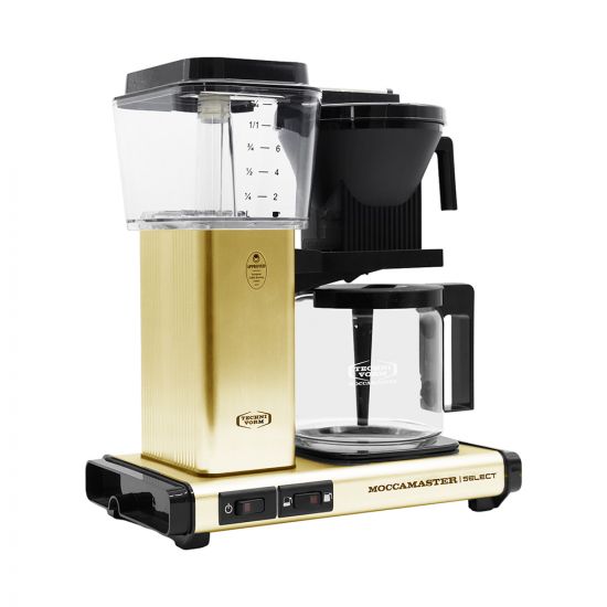 Moccamaster KBG Select Brushed Brass 53972 inkl. 5 Jahre Garantie