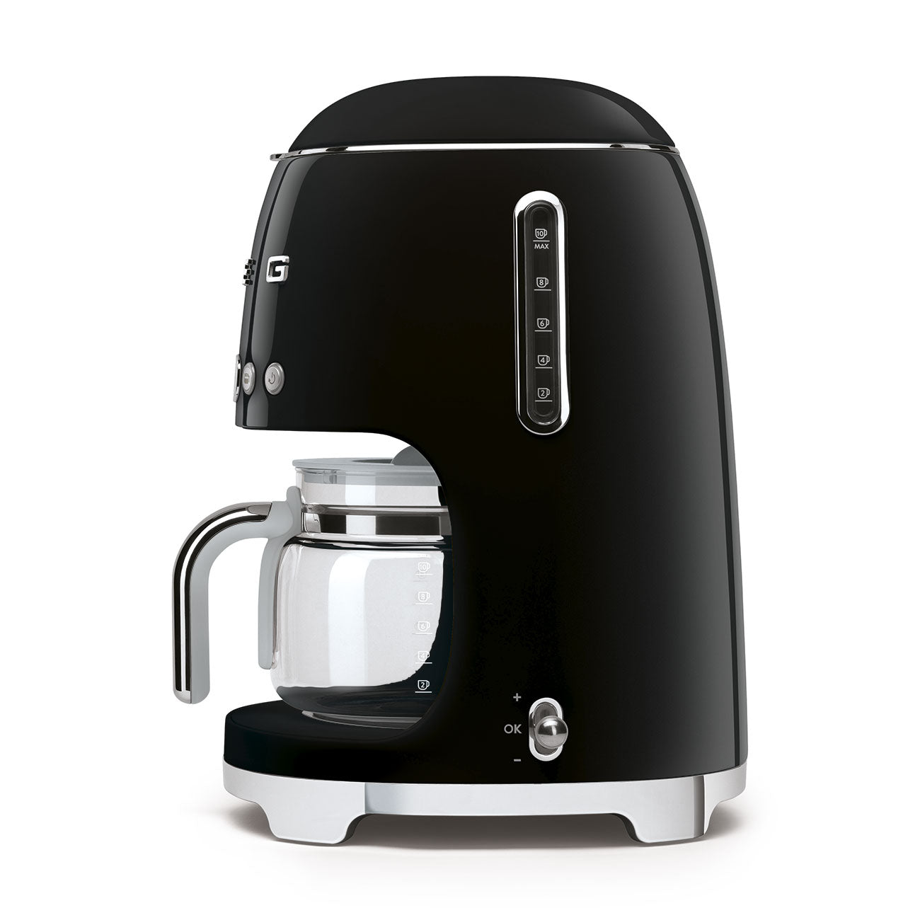 SMEG Kaffeemaschine Schwarz DCF02BLEU