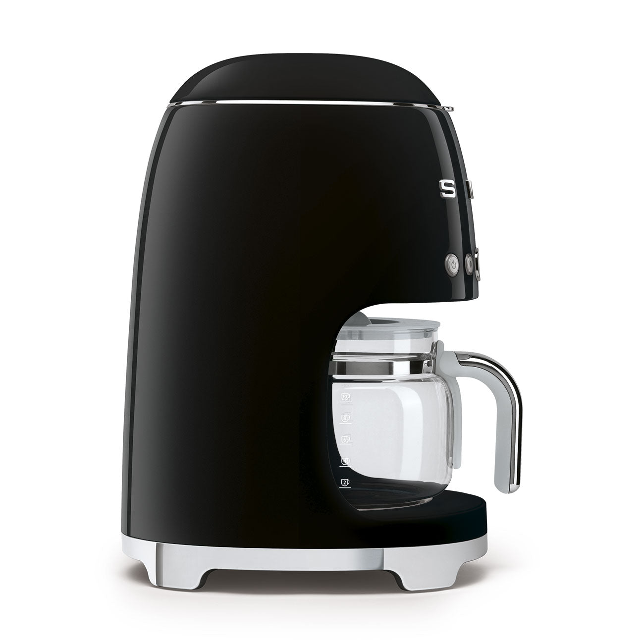 SMEG Kaffeemaschine Schwarz DCF02BLEU