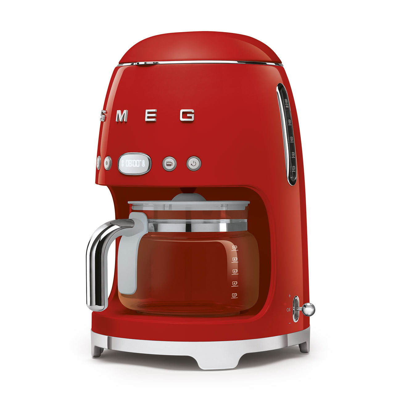 SMEG Kaffeemaschine Rot DCF02RDEU