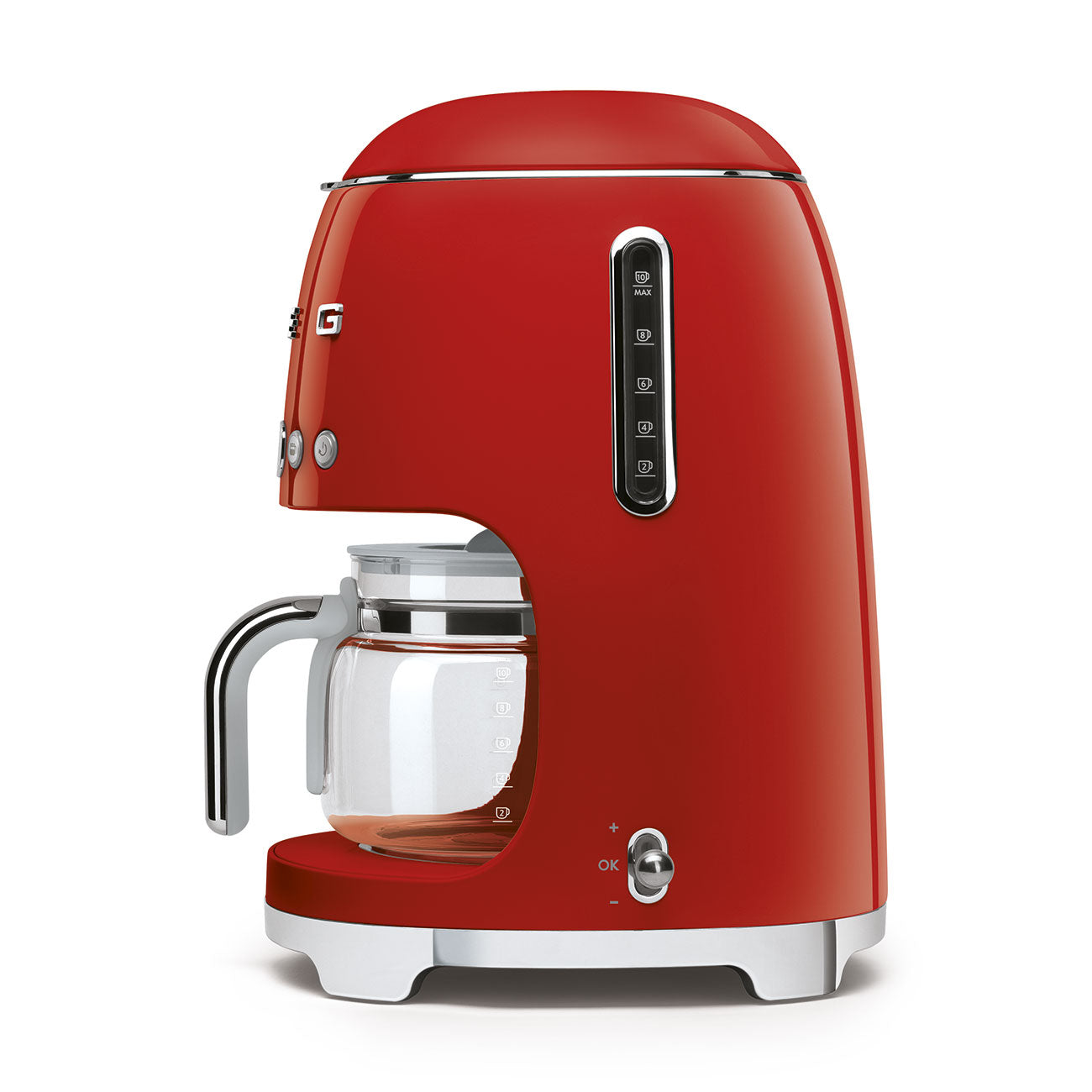 SMEG Kaffeemaschine Rot DCF02RDEU