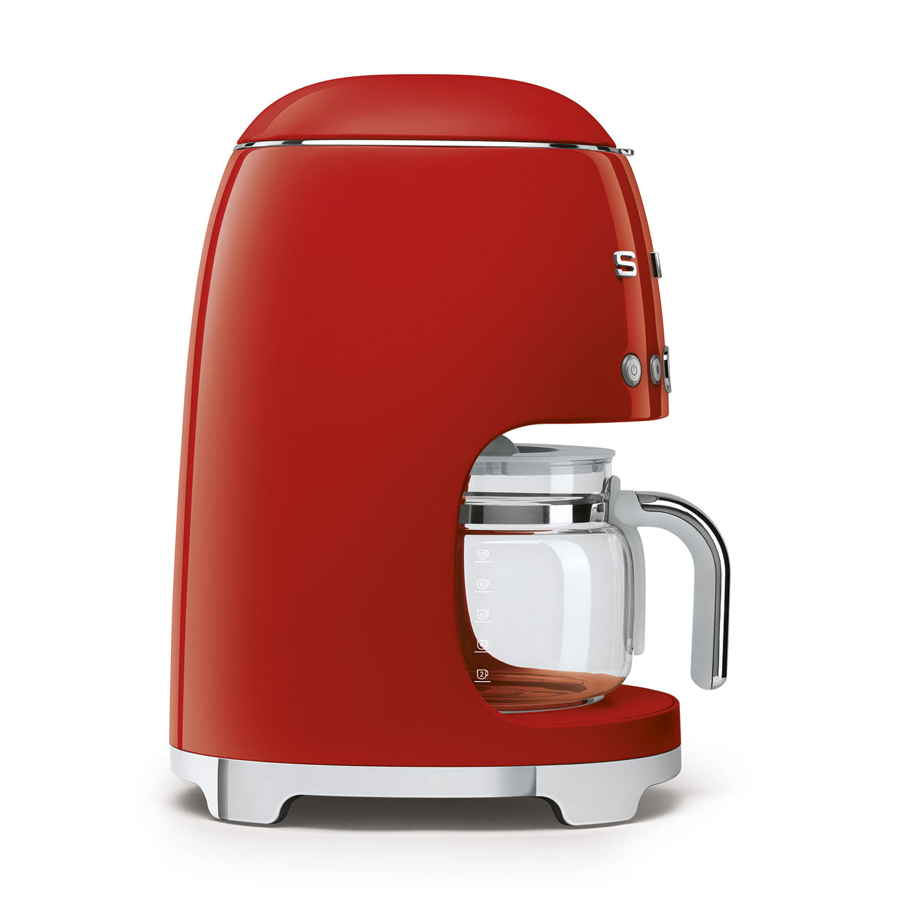 SMEG Kaffeemaschine Rot DCF02RDEU